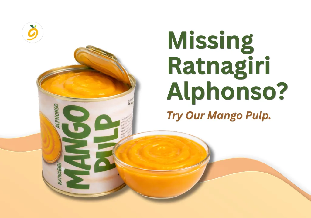 Ratnagiri Alphonso mango pulp delivered fresh in Bangalore by Mangoeswala